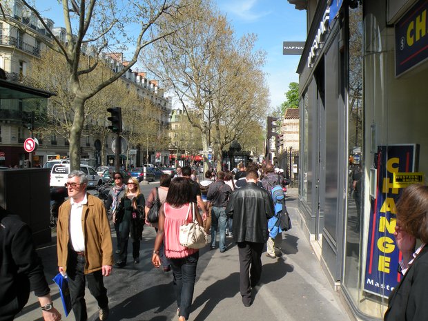  foule, Saint-Michel